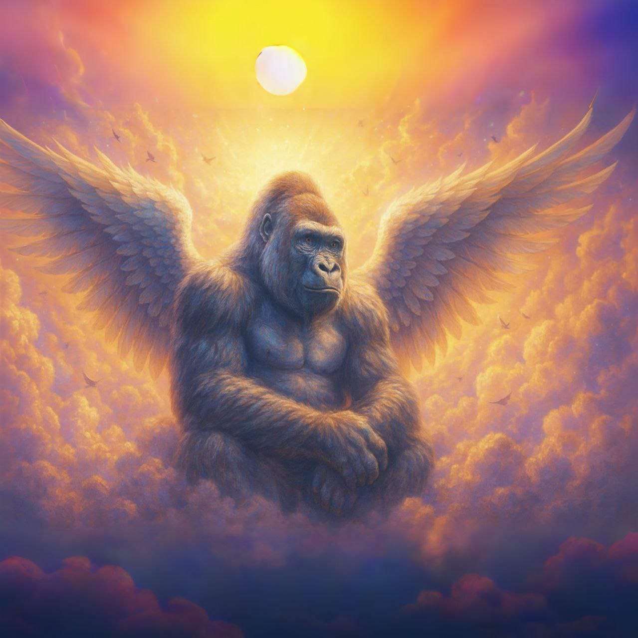Harambe heavenly avatar